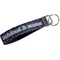 All Anchors Webbing Keychain FOB with Metal