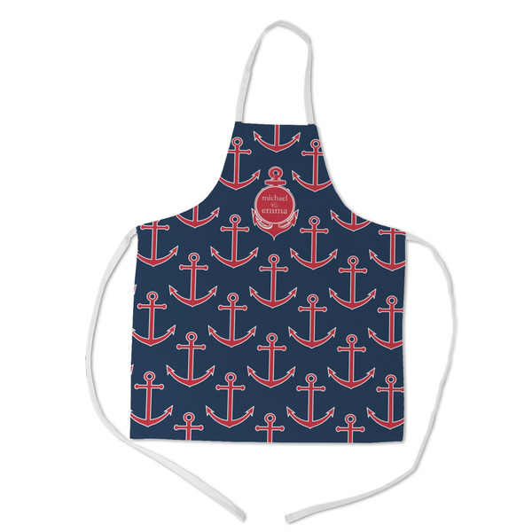 Custom All Anchors Kid's Apron - Medium (Personalized)