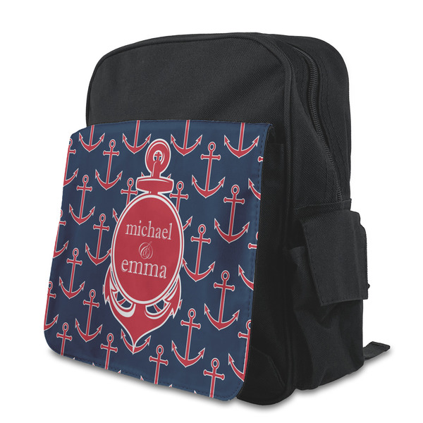 Custom All Anchors Preschool Backpack (Personalized)