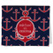All Anchors Kitchen Towel - Poly Cotton w/ Couple's Names
