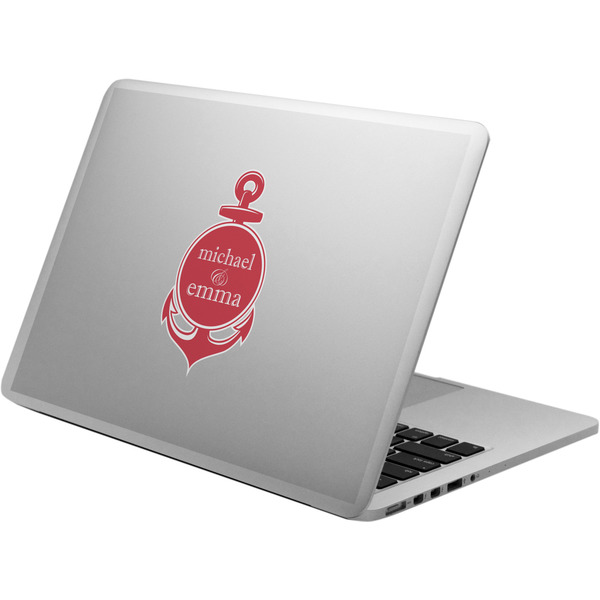 Custom All Anchors Laptop Decal (Personalized)