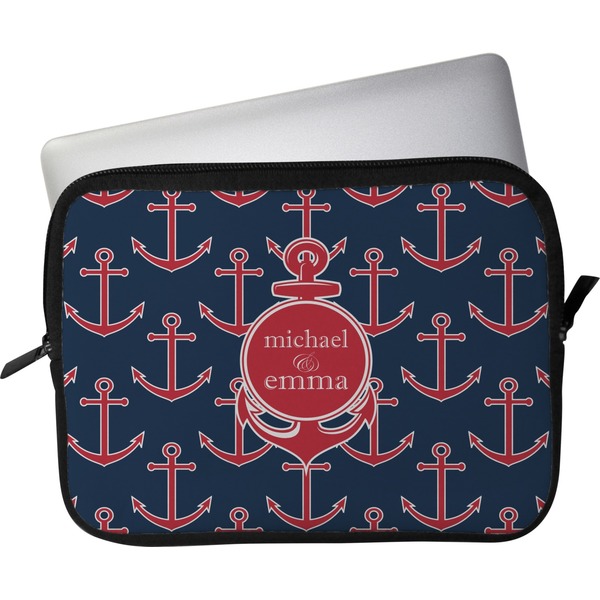Custom All Anchors Laptop Sleeve / Case - 13" (Personalized)