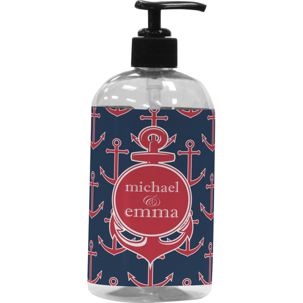 Custom All Anchors Plastic Soap / Lotion Dispenser (Personalized)