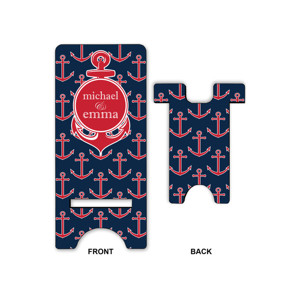 All Anchors Large Phone Stand - Front & Back
