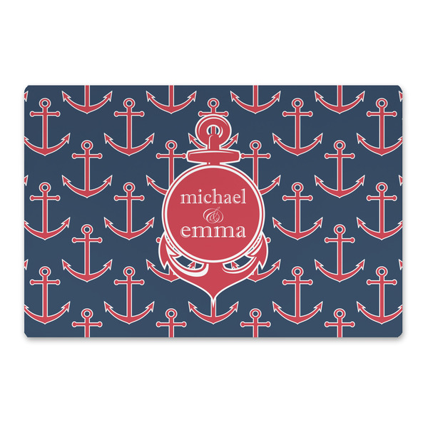 Custom All Anchors Large Rectangle Car Magnet (Personalized)