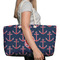 All Anchors Large Rope Tote Bag - In Context View