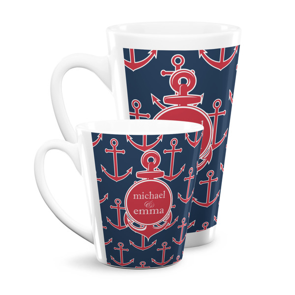 All Anchors Latte Mugs Main
