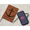 All Anchors Leather Sketchbook - Small - Double Sided - In Context
