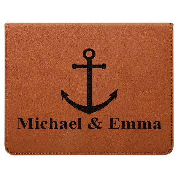 All Anchors Leatherette 4-Piece Wine Tool Set Flat