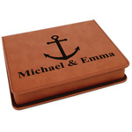 All Anchors Leatherette 4-Piece Wine Tool Set (Personalized)