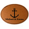 All Anchors Leatherette Patches - Oval