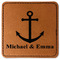 All Anchors Leatherette Patches - Square