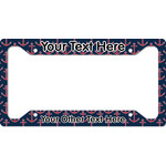 All Anchors License Plate Frame - Style A (Personalized)