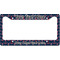 All Anchors License Plate Frame Wide