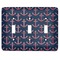 All Anchors Light Switch Cover (3 Toggle Plate)