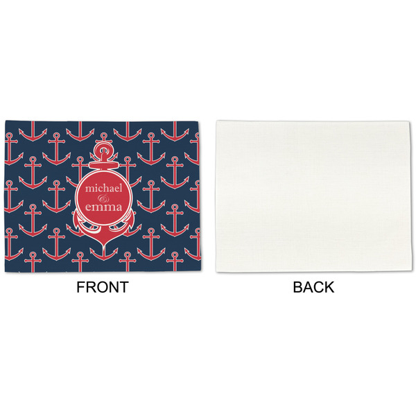 All Anchors Linen Placemat - APPROVAL Single (single sided)