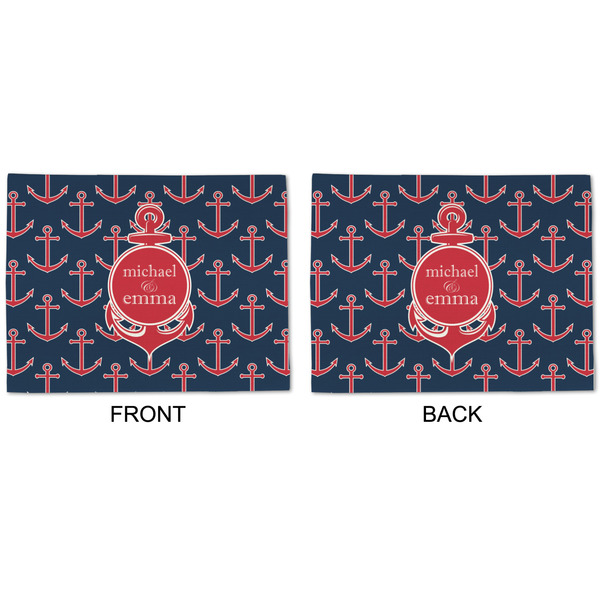 All Anchors Linen Placemat - APPROVAL (double sided)
