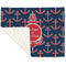 All Anchors Linen Placemat - Folded Corner (single side)