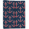 All Anchors Linen Placemat - Folded Half (double sided)