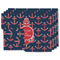 All Anchors Linen Placemat - MAIN Set of 4 (double sided)