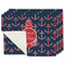 All Anchors Linen Placemat - MAIN Set of 4 (single sided)