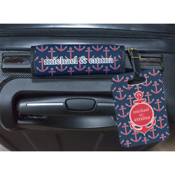All Anchors Luggage Wrap & Tag