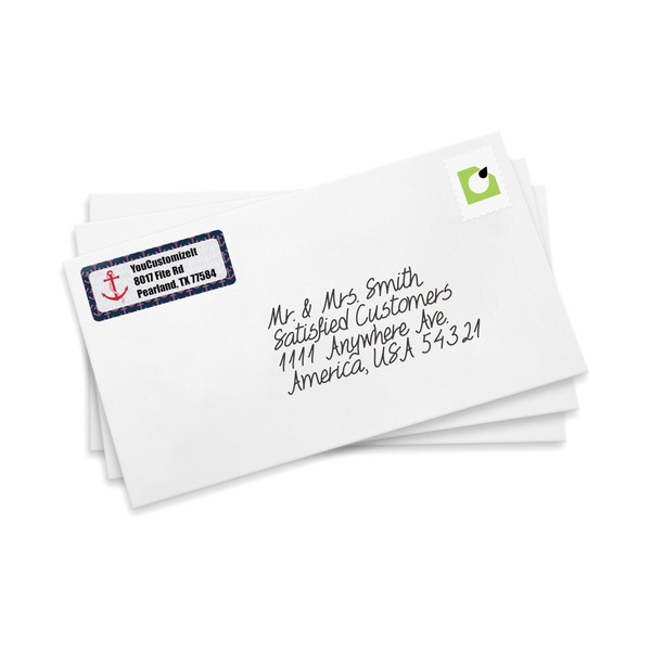 All Anchors Mailing Label on Envelopes