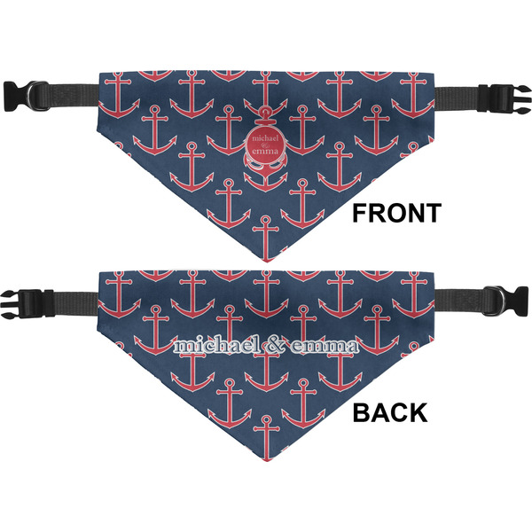 All Anchors Medium Dog Bandana Approval