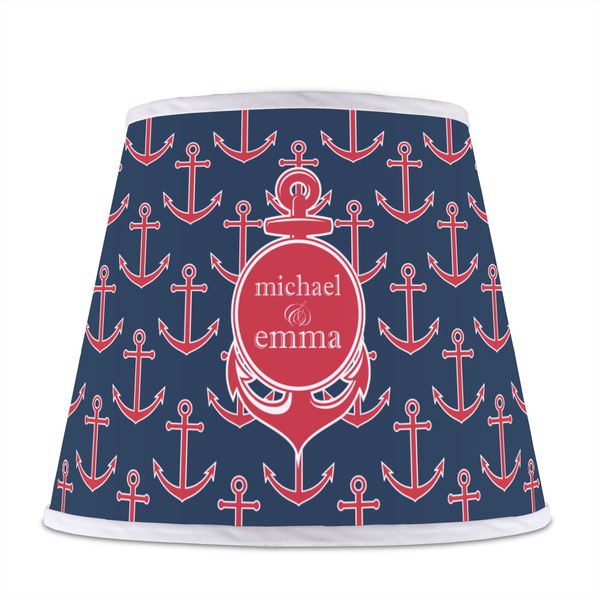 All Anchors Poly Film Empire Lampshade - Front View