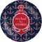 All Anchors Melamine Plate (Personalized)