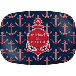 All Anchors Melamine Platter (Personalized)