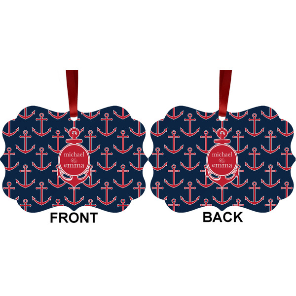 All Anchors Metal Benilux Ornament - Front and Back (APPROVAL)