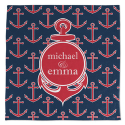 All Anchors Microfiber Dish Towel (Personalized)