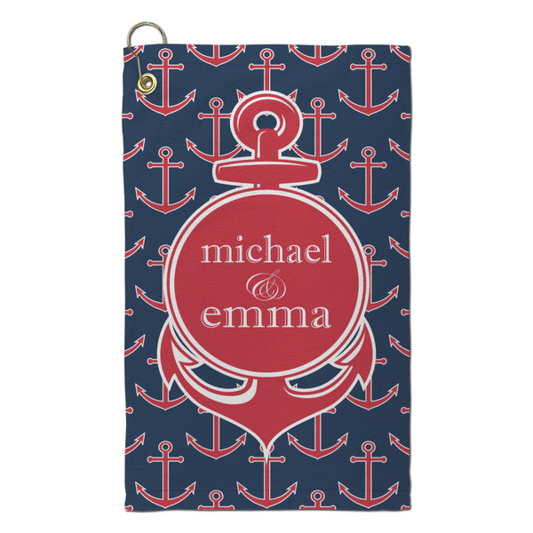 Custom All Anchors Microfiber Golf Towel - Small (Personalized)