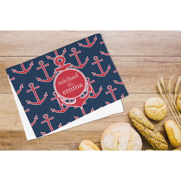 All Anchors Microfiber Kitchen Towel - LIFESTYLE