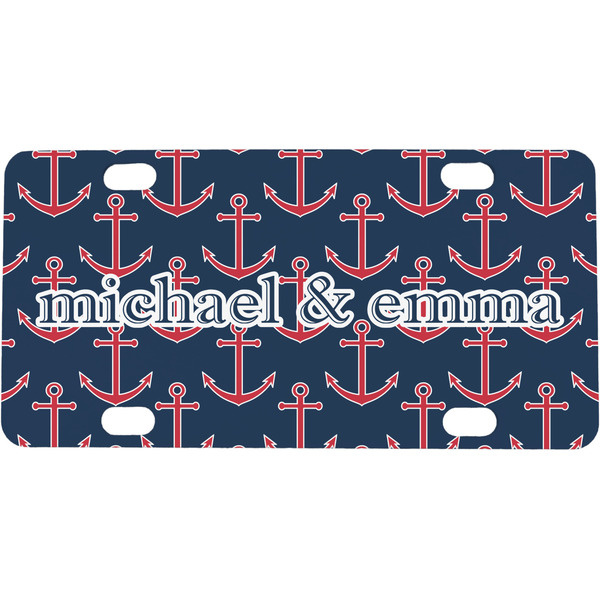 Custom All Anchors Mini/Bicycle License Plate (Personalized)
