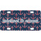 All Anchors Mini / Bicycle License Plate (4 Holes) (Personalized)