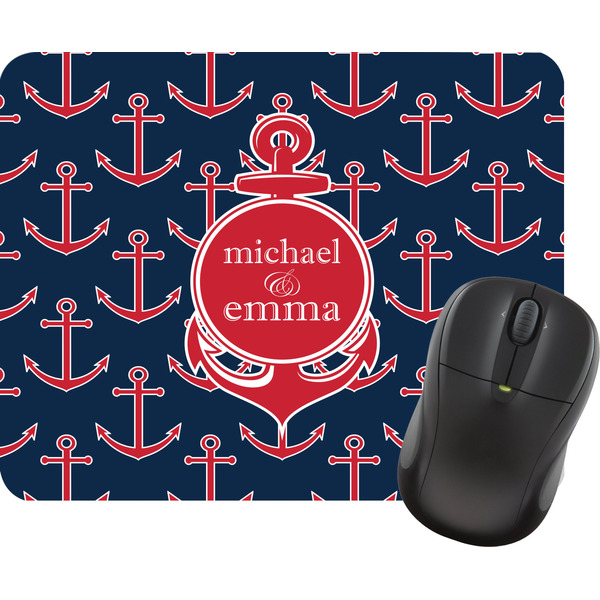 Custom All Anchors Rectangular Mouse Pad (Personalized)