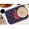 All Anchors Octagon Placemat - Single front (LIFESTYLE) Flatlay
