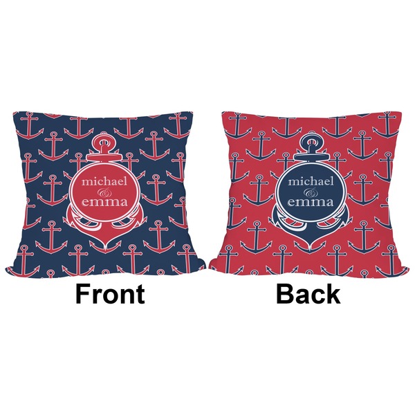 All Anchors Outdoor Pillow - 20x20