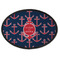 All Anchors Oval Patch