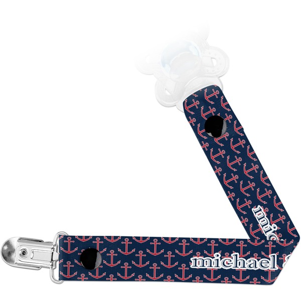 Custom All Anchors Pacifier Clip (Personalized)