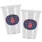 All Anchors Party Cups - 16oz - Alt View