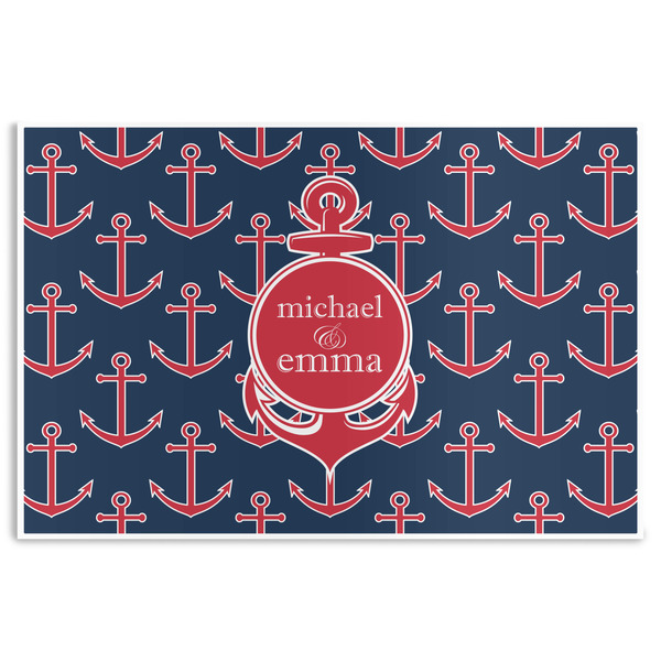 Custom All Anchors Disposable Paper Placemats (Personalized)