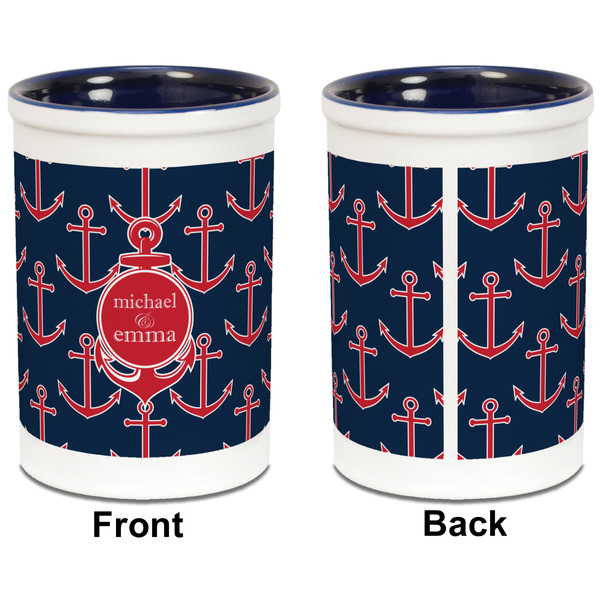 All Anchors Pencil Holder - Blue - approval