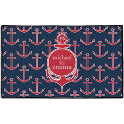 All Anchors Door Mat - 60"x36" (Personalized)