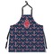 All Anchors Apron Without Pockets w/ Couple's Names
