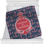 All Anchors Minky Blanket (Personalized)