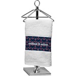 All Anchors Cotton Finger Tip Towel (Personalized)