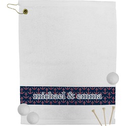 All Anchors Golf Bag Towel (Personalized)